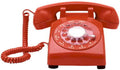 vintage red telephone1980s 1990s A4 Photo Print