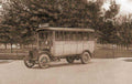 vintage school bus Vintage world war A4 Photo Print