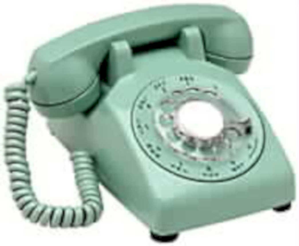 vintage teal telephone1980s 1990s A4 Photo Print