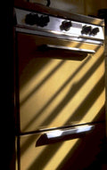 vintage yellow oven 1980s 1990s A4 Photo Print