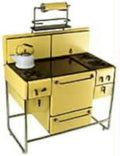 vintage yellow range1980s 1990s A4 Photo Print