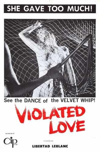 violated love  01 film star poster A4 Photo Print