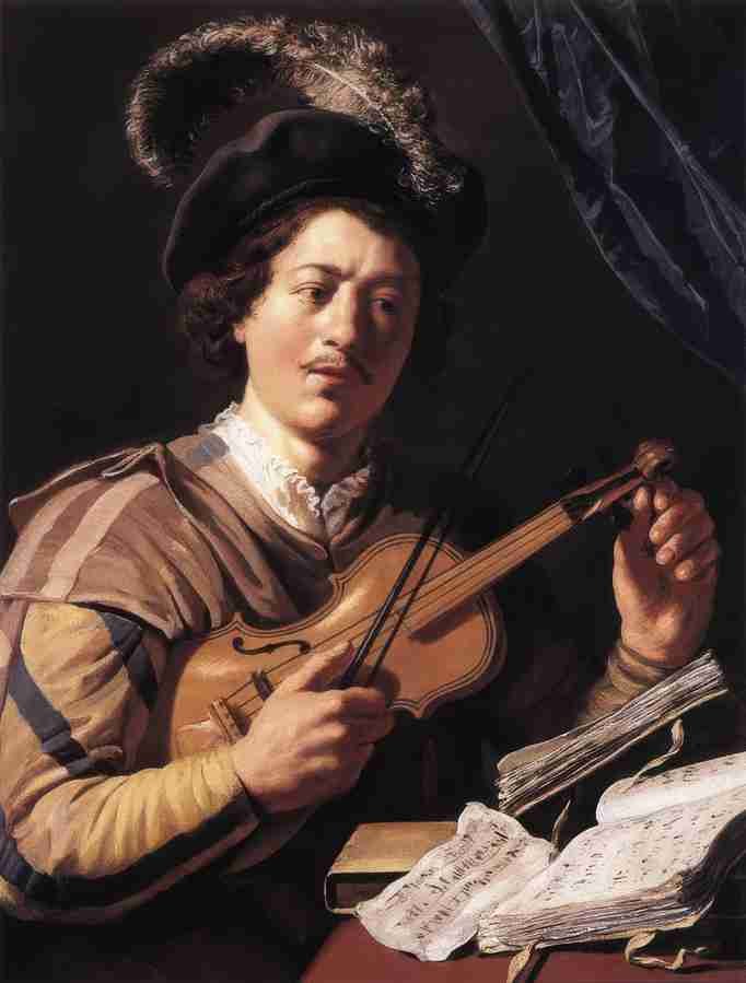 violin p Art A4 Photo Print