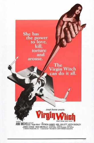 virgin witch  02 film star poster A4 Photo Print