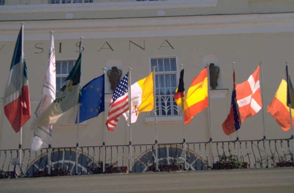 visano flags display 1980s 1990s A4 Photo Print