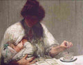 visconti eliseu maternity two Art A4 Photo Print