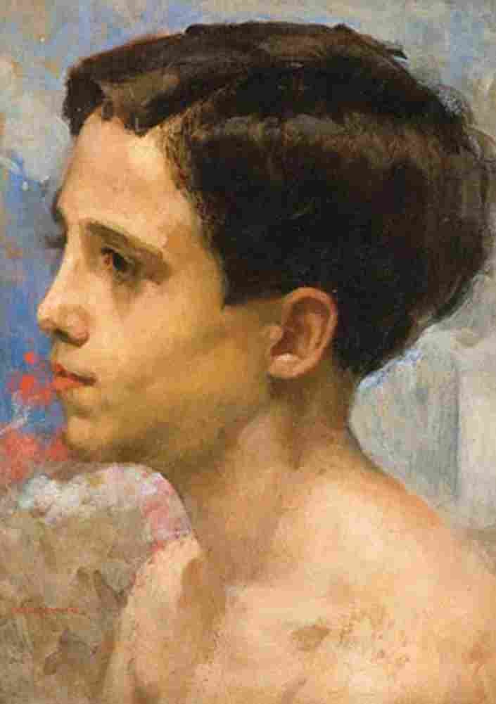 visconti eliseu portrait of julinho Art A4 Photo Print