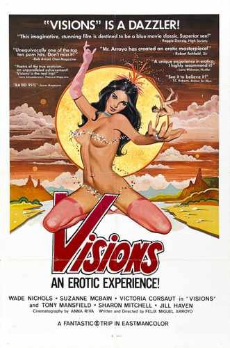 visions 1977  01 film star poster A4 Photo Print