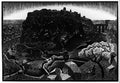 vitorchiano nel cimino mc escher 1925 A4 Photo Print