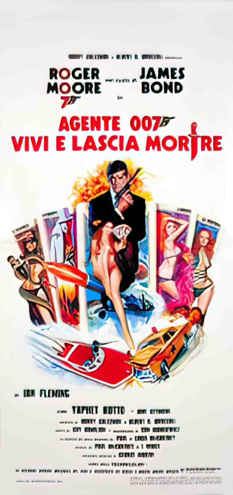 vivre et laisser ital loc Advert A4 Photo Print