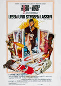 vivre et laisser mourir german Advert A4 Photo Print