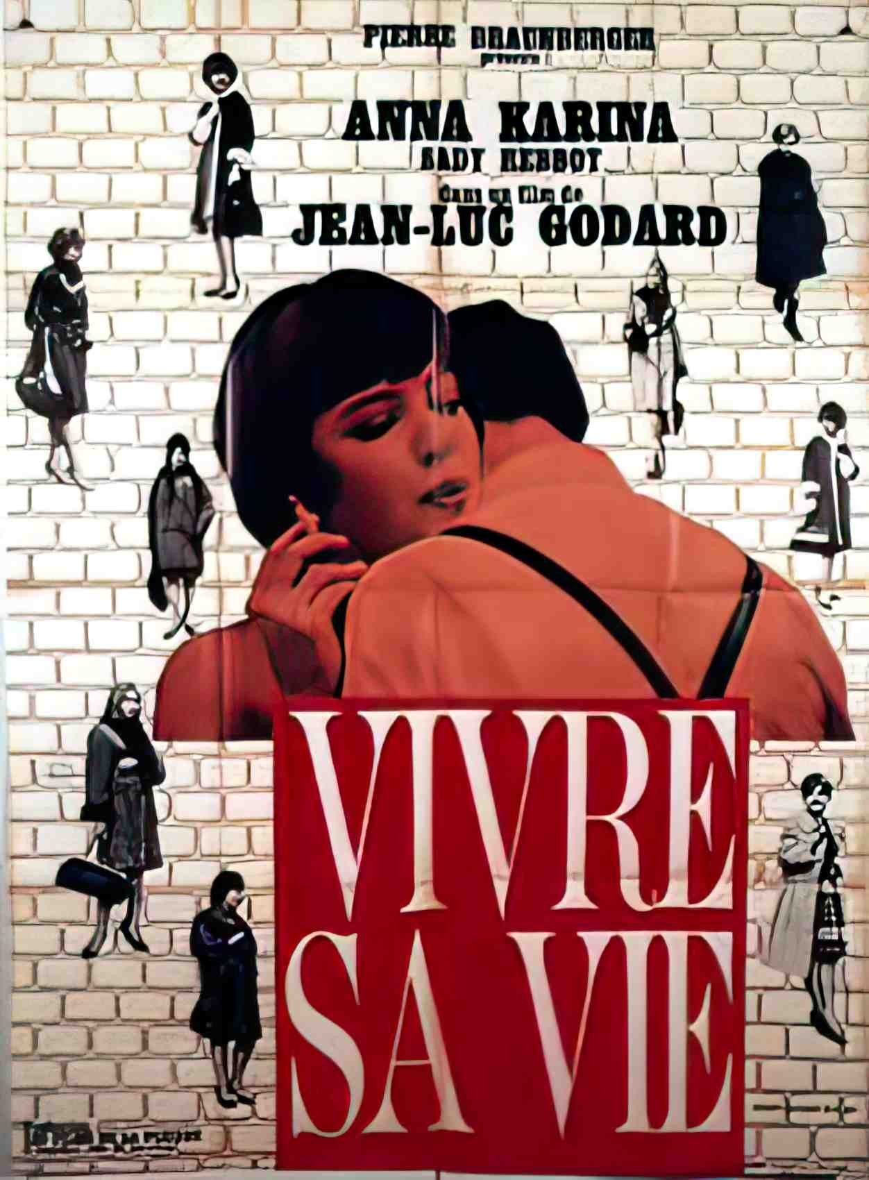 vivre sa vie Advert A4 Photo Print