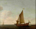 vlieger a dutch yacht from zeeland Art A4 Photo Print