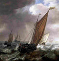 vlieger dutch ferry boat before a breeze Art A4 Photo Print