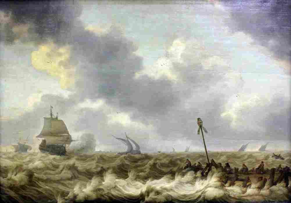 vlieger the storm anagoria Art A4 Photo Print
