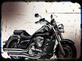 vn 1700 classic A4 Photo Print Motorbike Vintage Aged