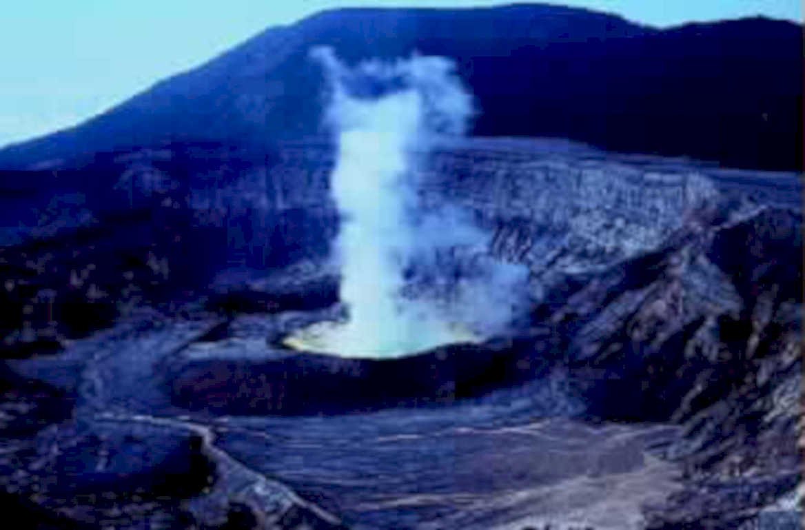 volcanic erebus plume1980s 1990s A4 Photo Print
