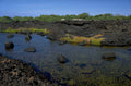 volcanic lake rocks 1980s 1990s A4 Photo Print