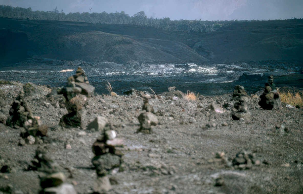 volcanic lava cairns GIGA 2