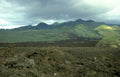 volcanic lava landscape Vintage A4 Photo Print