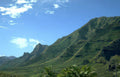volcanic mountains oahu Vintage A4 Photo Print