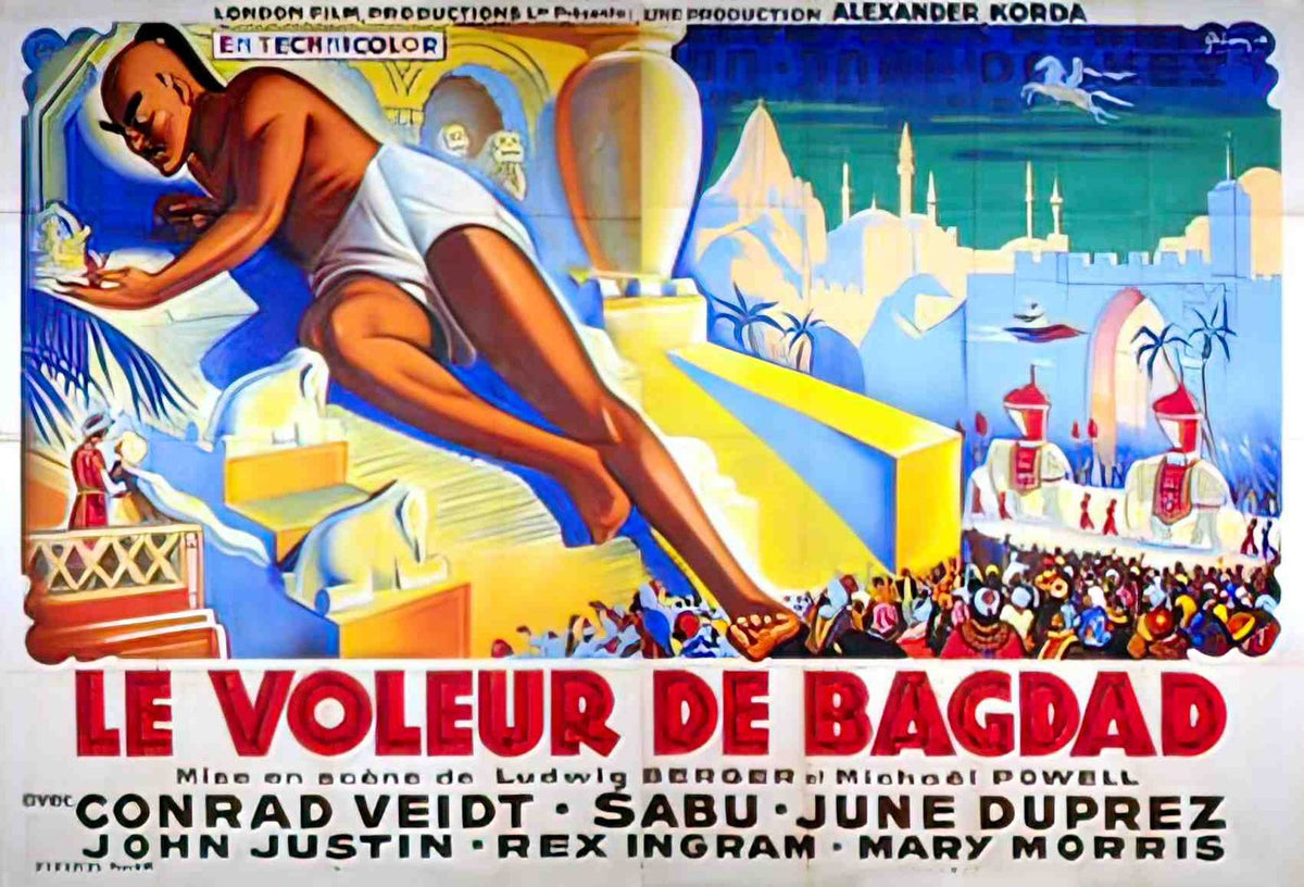 voleur de bagdad le 2P 2 Advert A4 Photo Print