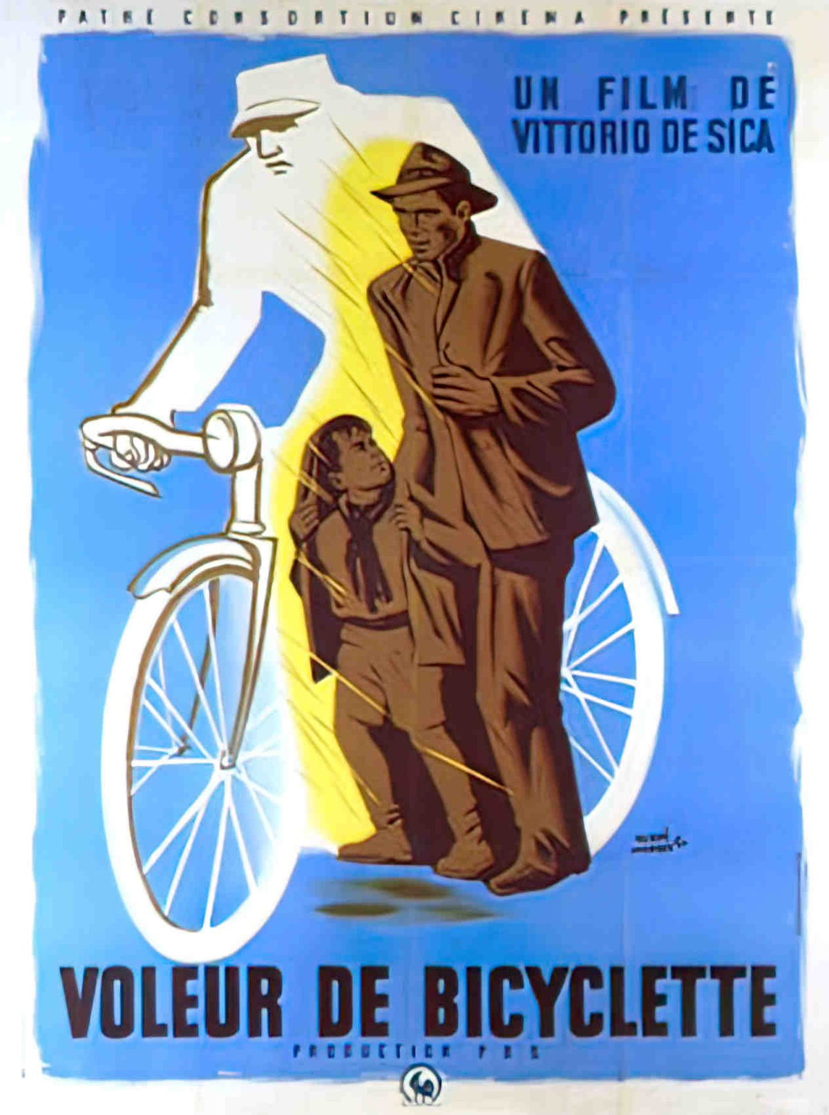 voleur de bicyclette le 2 1 Advert A4 Photo Print