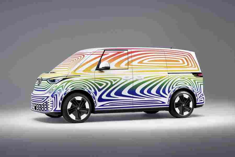 volkswagen id buzz 2023 7246 24 Car A4 Photo Print