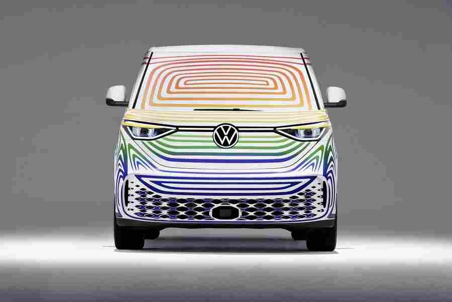 volkswagen id buzz 2023 7246 25 Car A4 Photo Print