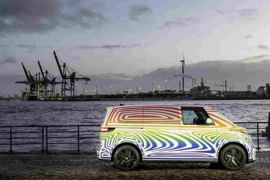 volkswagen id buzz 2023 7246 39 Car A4 Photo Print