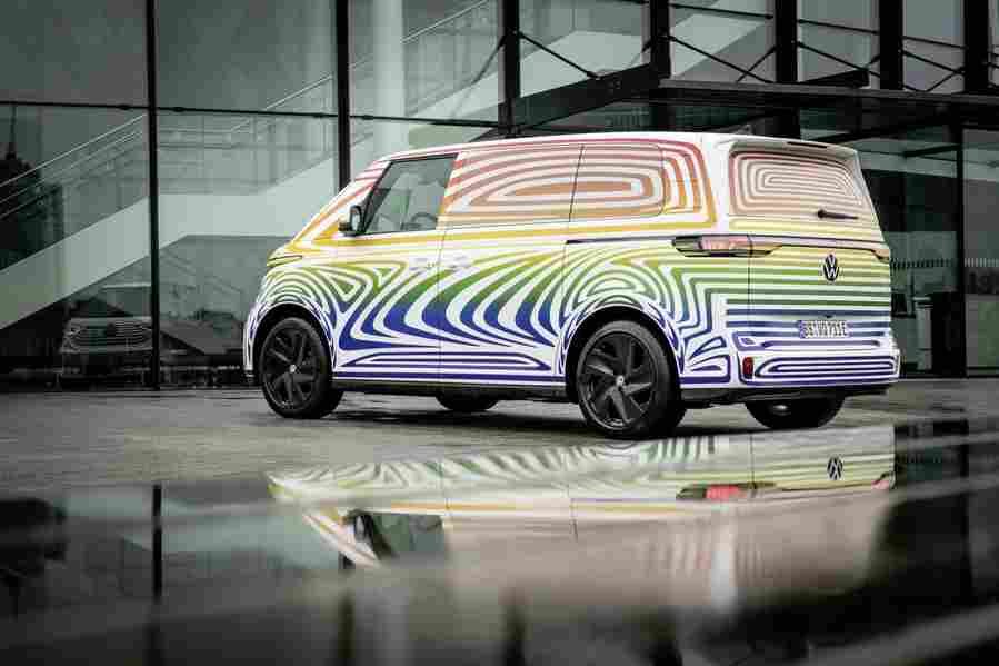 volkswagen id buzz 2023 7246 40 Car A4 Photo Print