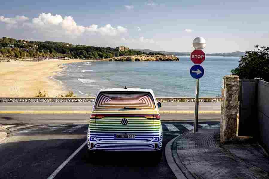 volkswagen id buzz 2023 7246 51 Car A4 Photo Print