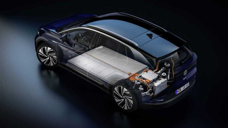 volkswagen id cutaway A4 Photo Print