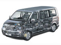 volkswagen t5 2003 cutaway A4 Photo Print