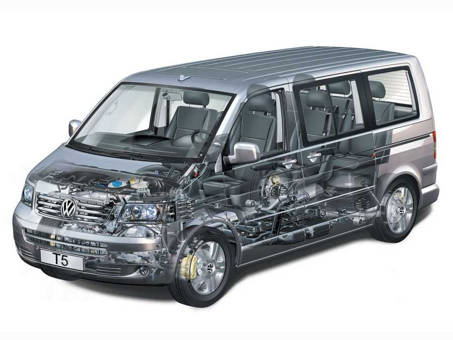 volkswagen t5 2003 cutaway A4 Photo Print