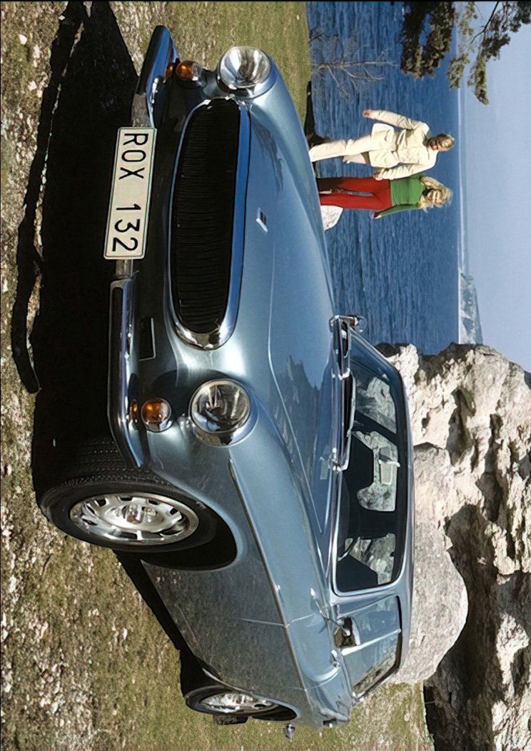 volvo 1971 p 1800es A4 Photo Print