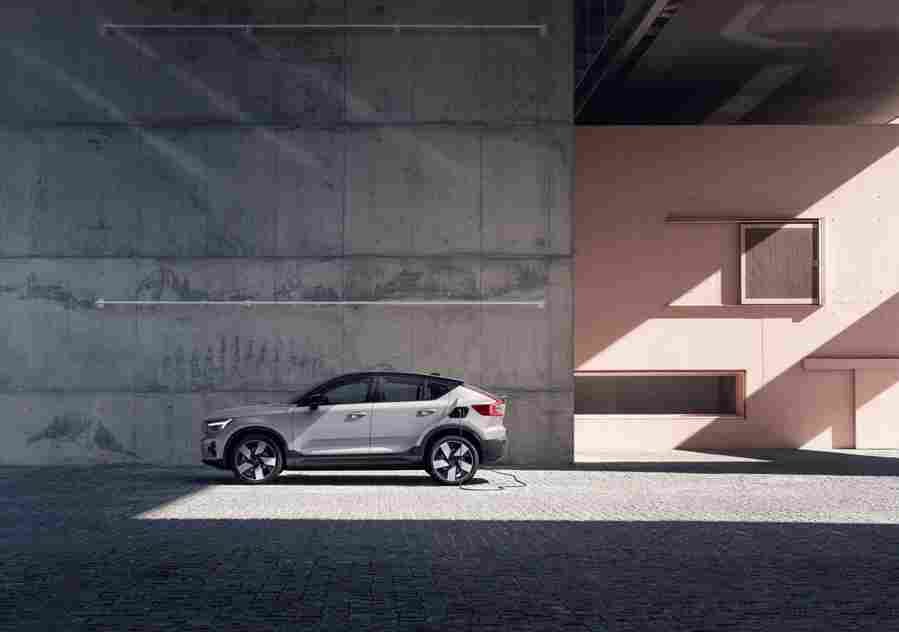volvo c40 recharge 2021 7034 103 Car A4 Photo Print
