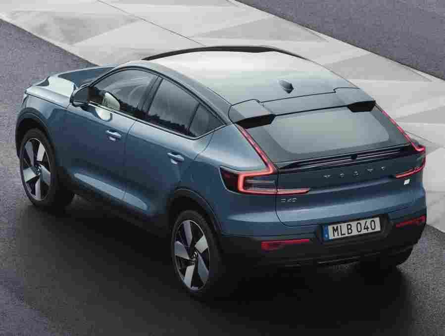 volvo c40 recharge 2021 7034 26 Car A4 Photo Print