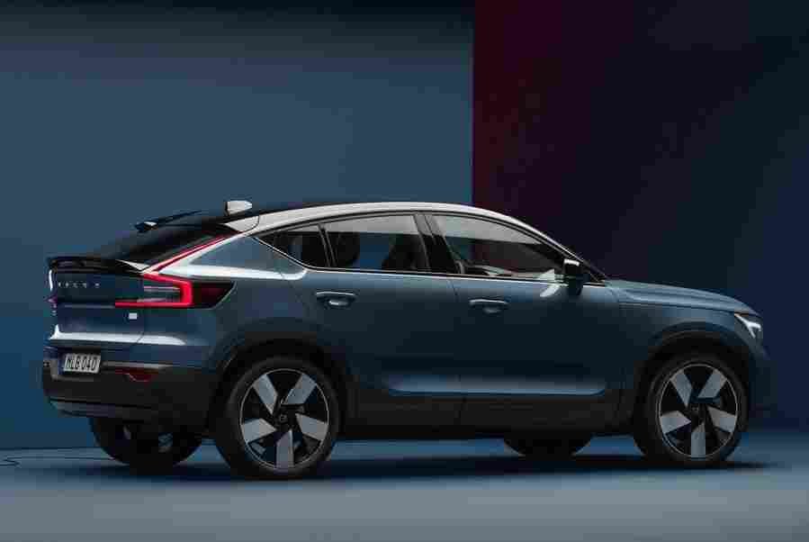 volvo c40 recharge 2021 7034 28 Car A4 Photo Print