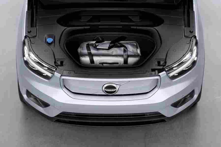 volvo c40 recharge 2021 7034 38 Car A4 Photo Print