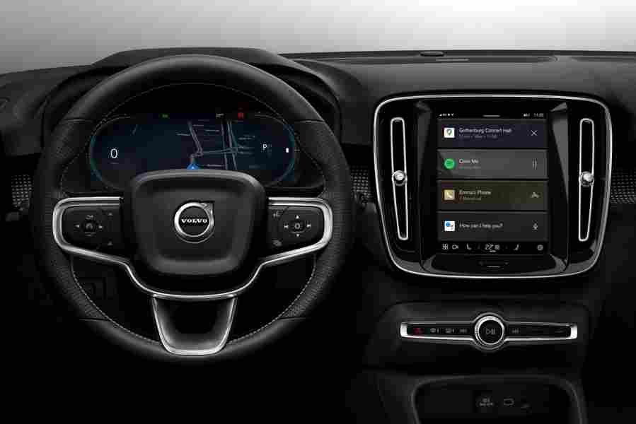 volvo c40 recharge 2021 7034 43 Car A4 Photo Print