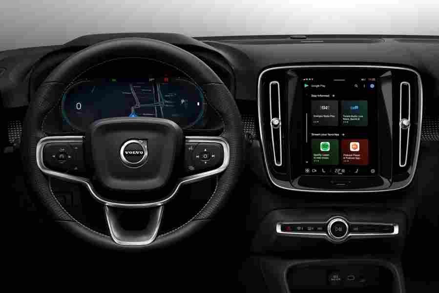 volvo c40 recharge 2021 7034 44 Car A4 Photo Print