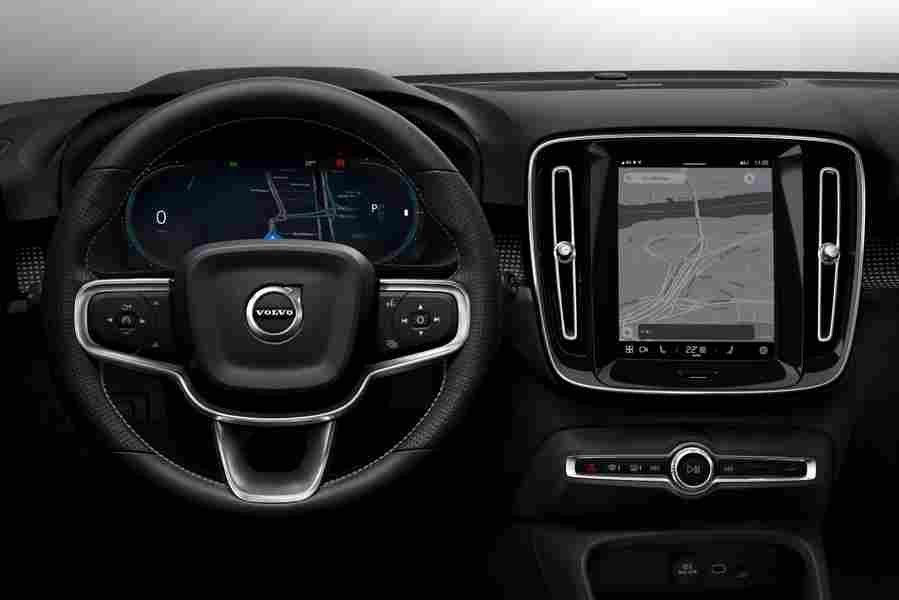 volvo c40 recharge 2021 7034 45 Car A4 Photo Print