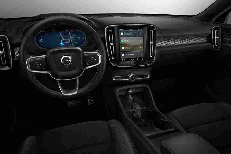 volvo c40 recharge 2021 7034 46 Car A4 Photo Print