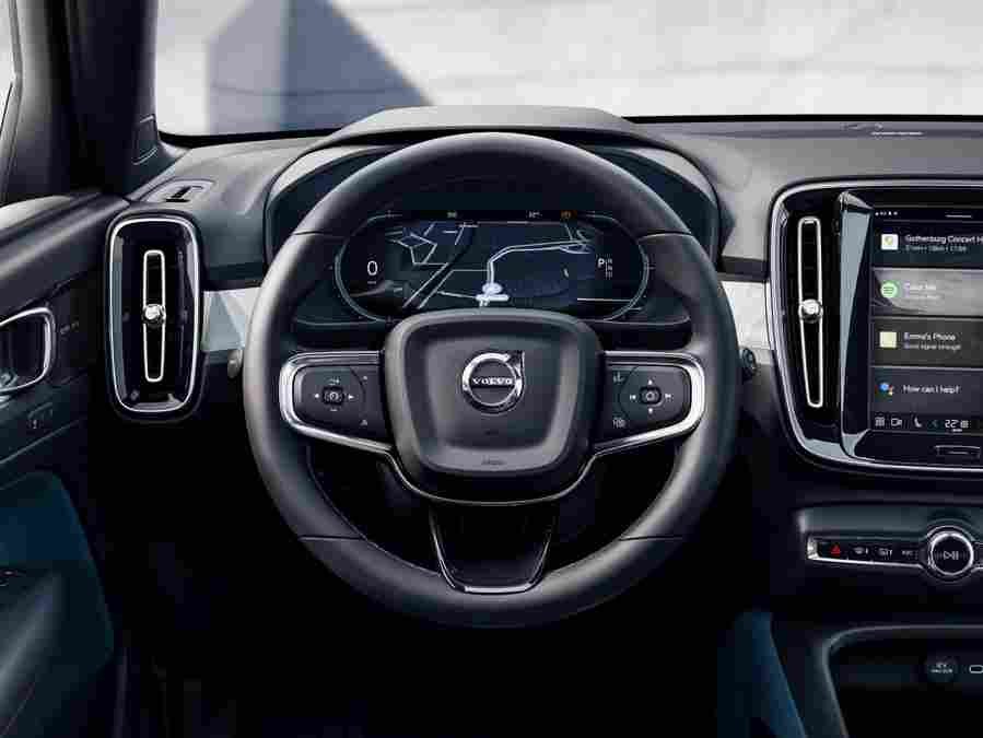 volvo c40 recharge 2021 7034 56 Car A4 Photo Print