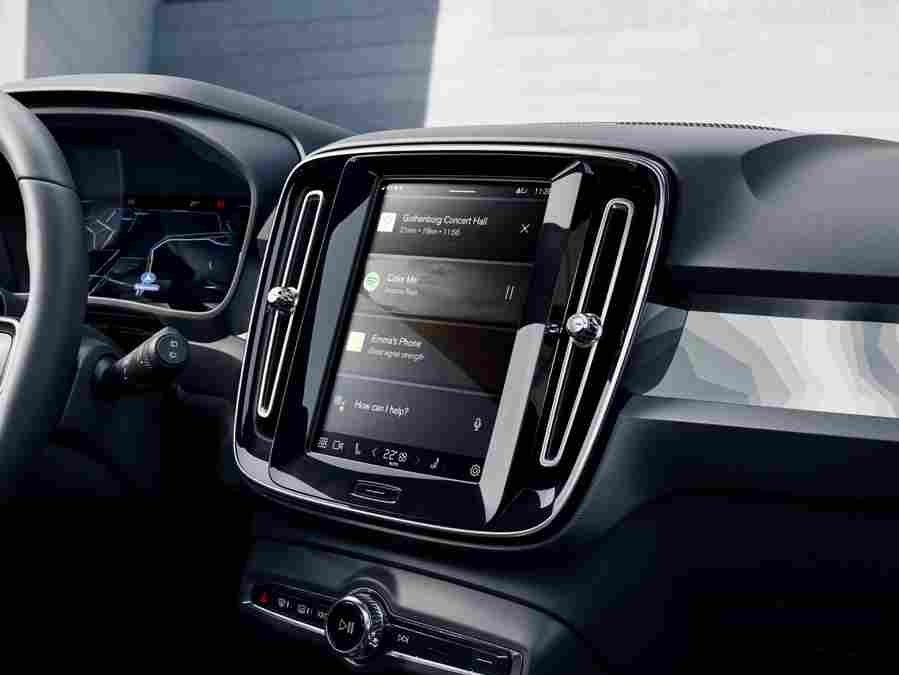 volvo c40 recharge 2021 7034 57 Car A4 Photo Print