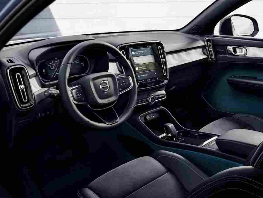 volvo c40 recharge 2021 7034 59 Car A4 Photo Print