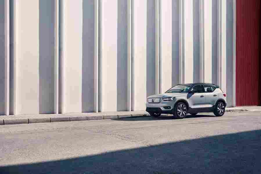 volvo c40 recharge 2021 7034 68 Car A4 Photo Print