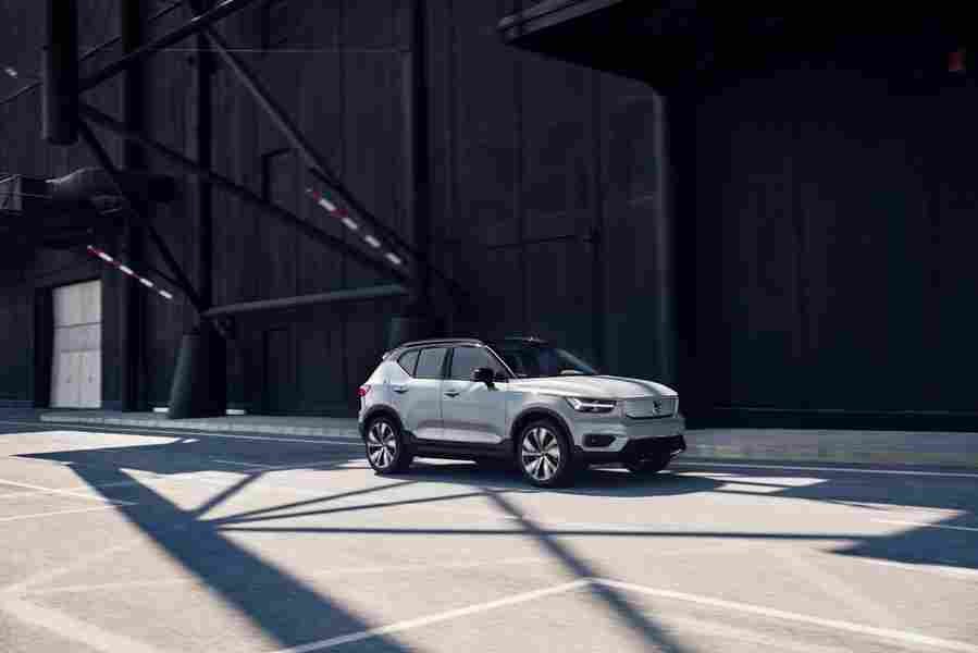 volvo c40 recharge 2021 7034 70 Car A4 Photo Print
