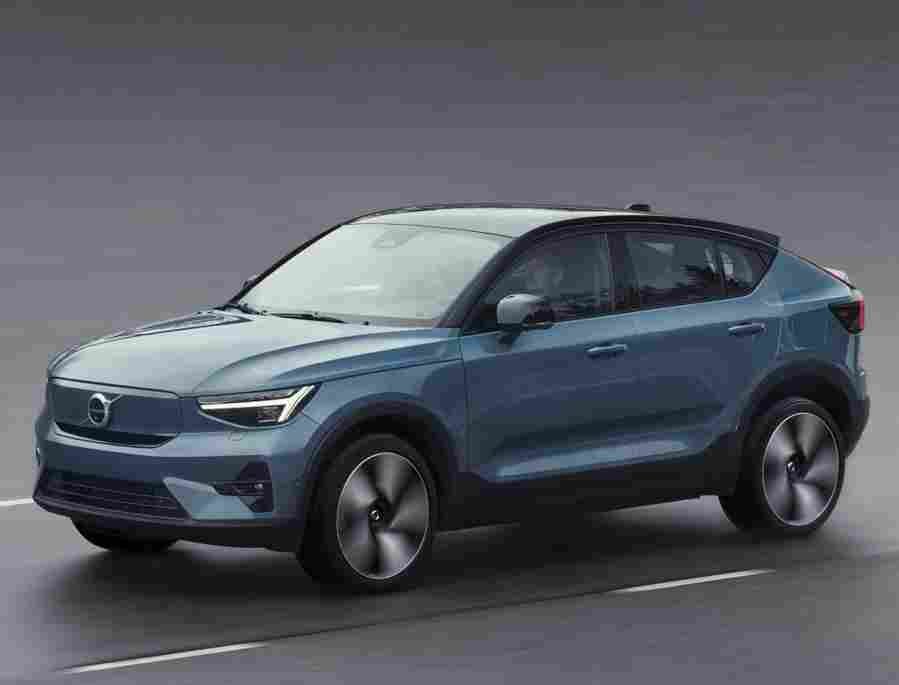 volvo c40 recharge 2021 7034 8 Car A4 Photo Print